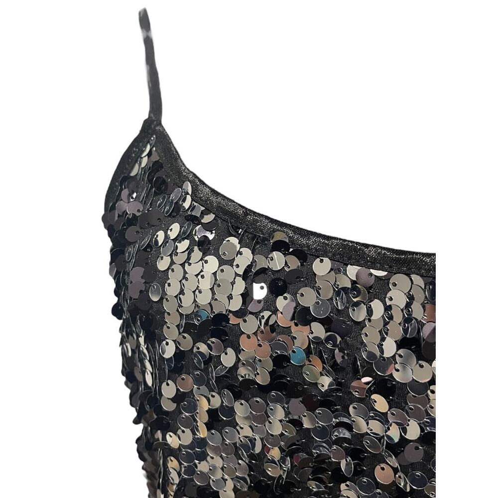 Medium Ambiance Womens Sequin Adjustable Strap Ca… - image 5